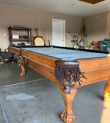 S0L0® 8ft Camelot 3 piece slate pool table delivery and install included (SOLD)