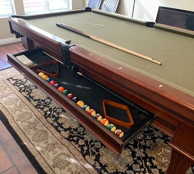 S0L0® 8ft 3pc Fischer Pool Table Delivery and Installation included SOLD